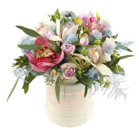 Flower arrangement Tenderness Title «CityFlowers» in Belgium»