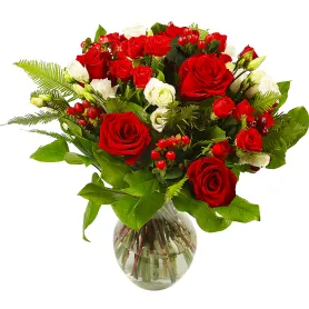 Bouquet Baie rouge Titre «CityFlowers» en Belgique»