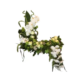 Decoration orchids Title «CityFlowers» in Belgium»