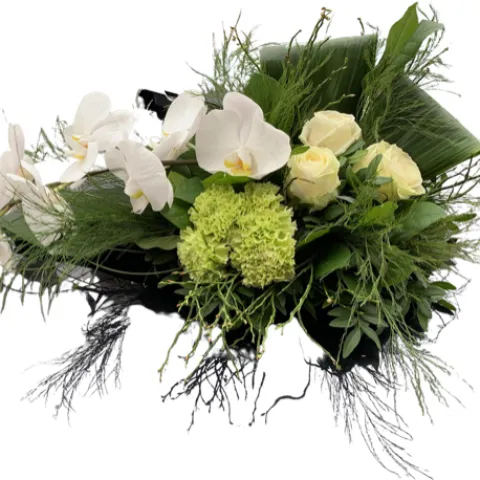 Witte Orchidee Decoratie от интернет-магазина «CityFlowers» в }