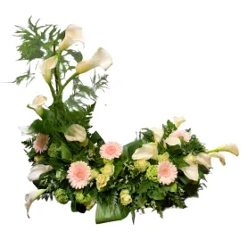 White decoration  Title «CityFlowers» in Belgium»