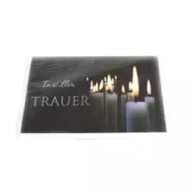 Funeral card Title «CityFlowers» in Belgium»