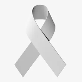 White ribbon Title «CityFlowers» in Belgium»