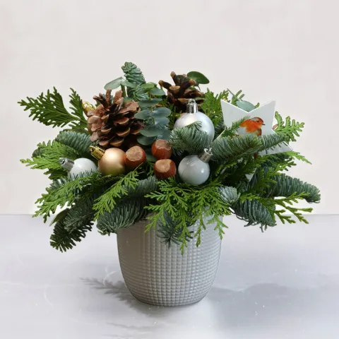 Flower arrangement Holiday Magic от интернет-магазина «CityFlowers» в }