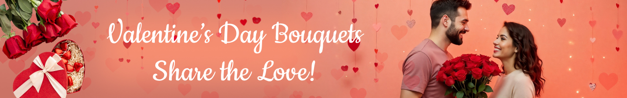 Valentine's Day Bouquets – Romantic Flowers for Your Loved One | CityFlowers Belgium